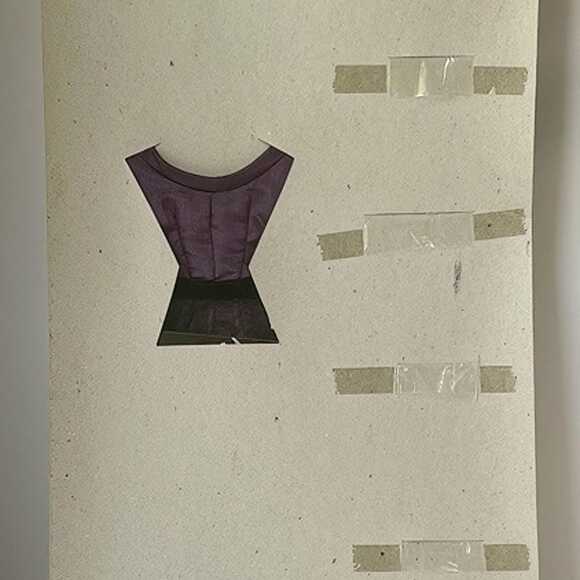 1996 Ashton Drake Gene Doll “El Morocco” Plum  Outfit Vintage Doll Clothes NRFB - Picture 5 of 7